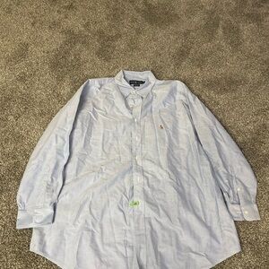Ralph Lauren Light Blue Casual Button Down Shirt